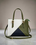 Zovelle Geometric Color block Bag