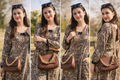 Zovelle Sculpted Chain Bag – Brown Leather