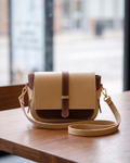Zovelle Dual Tone Crossbody Bag