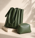 Olivie Bubble Bag – Structured Soft Leather Handbag