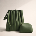 Olivie Bubble Bag – Structured Soft Leather Handbag
